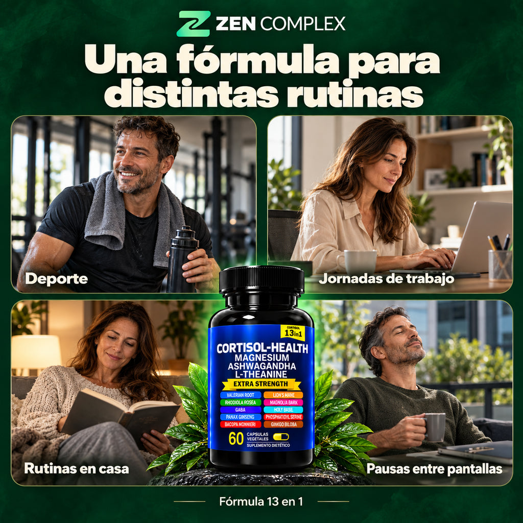 Cortisol Balance · Fórmula antiestrés